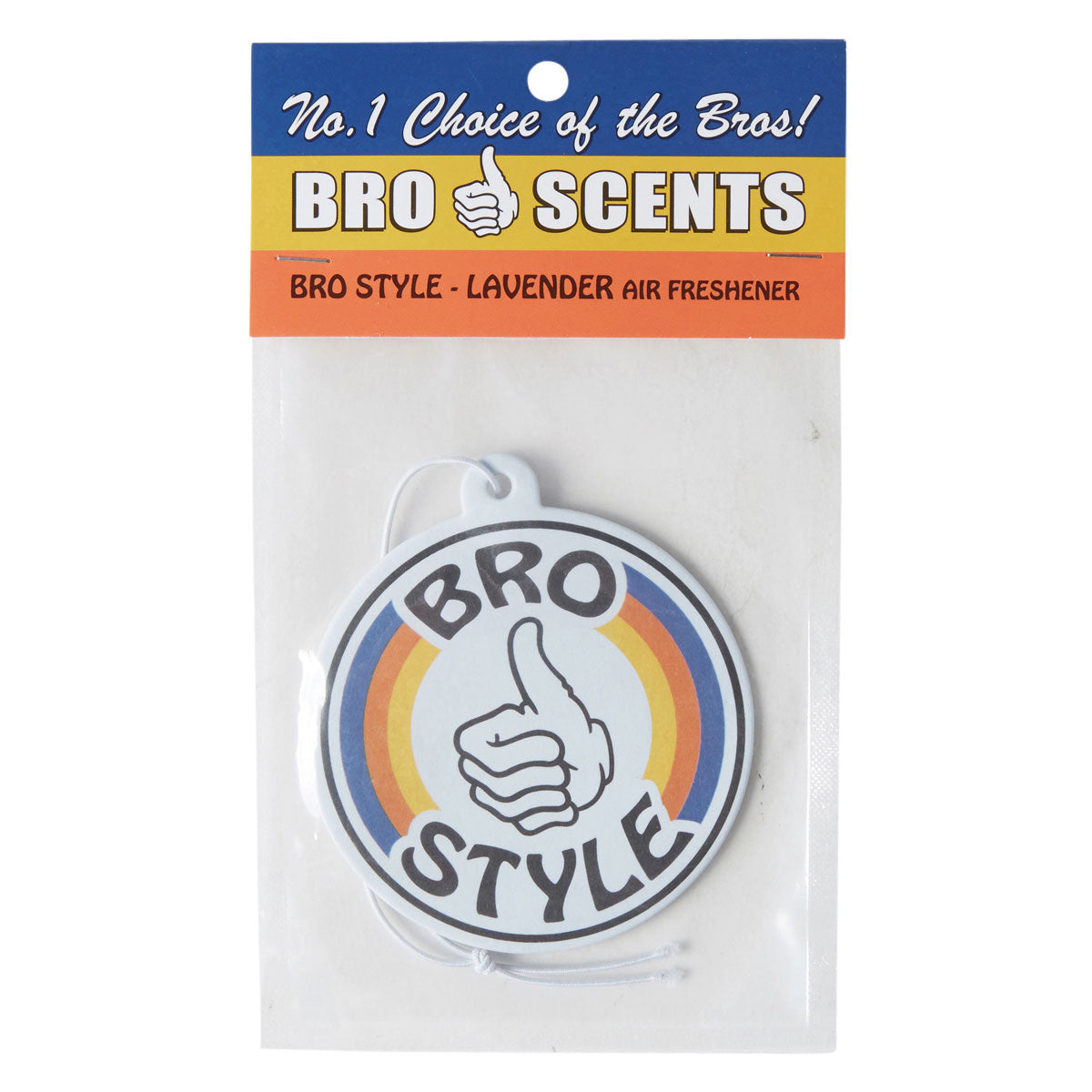 Bro Style Circle Logo Lavender Bro Scents Air Freshener