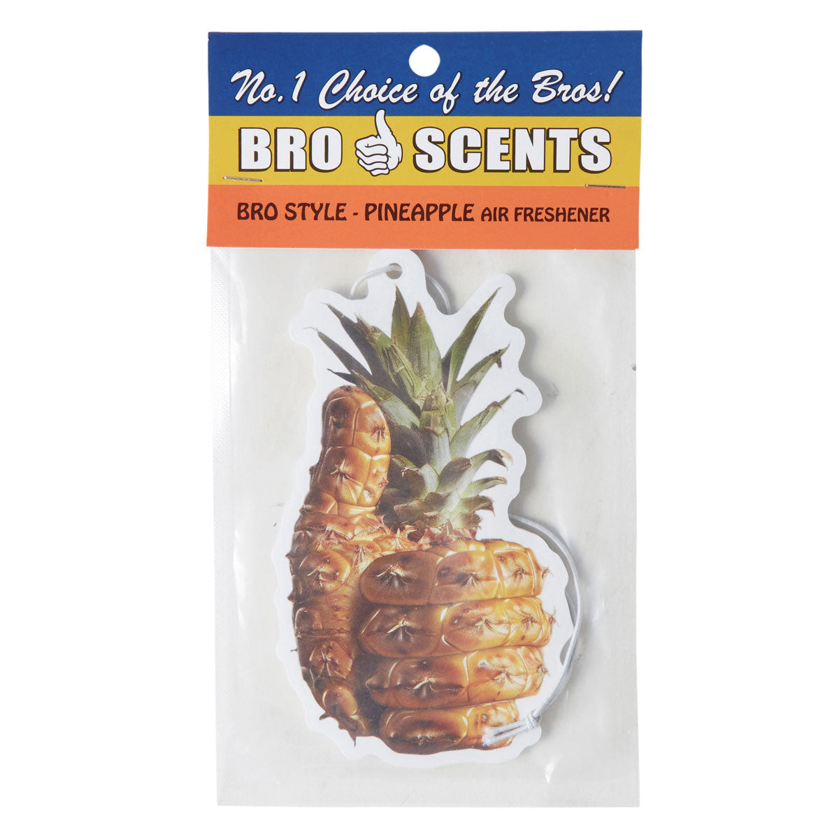 Bro Style Thumbs Up Pineapple Bro Scents Air Freshener