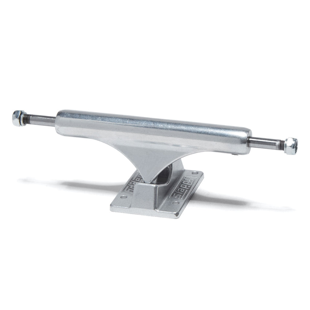 Slappy ST1 Inverted Hollow Lights Ultra Low Kingpin Skateboard Trucks - Polished - 8.75"