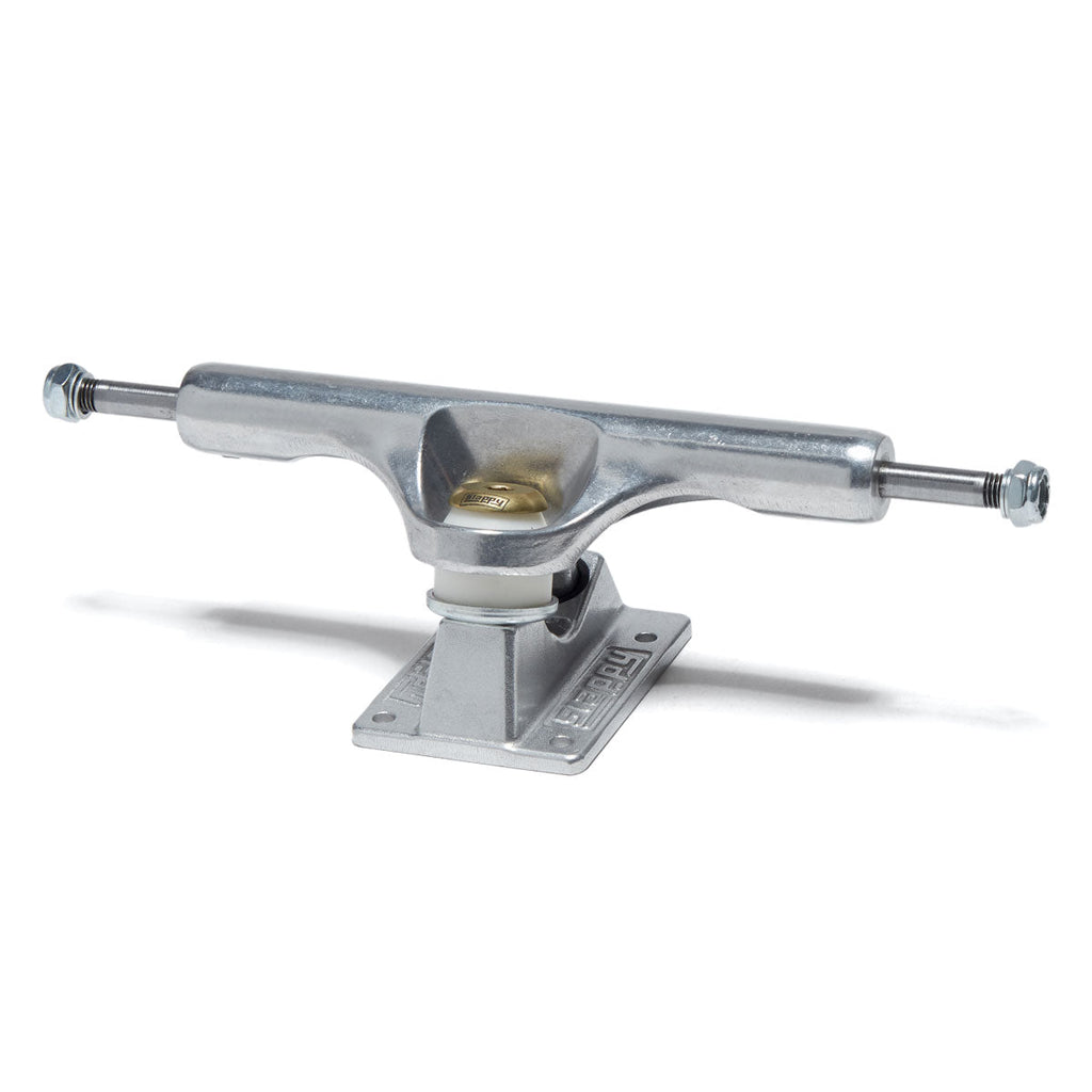 Slappy ST1 Inverted Hollow Lights Ultra Low Kingpin Skateboard Trucks - Polished - 9.00"