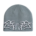 Corduroy Airbrush By Egan Wint Beanie - Light Blue