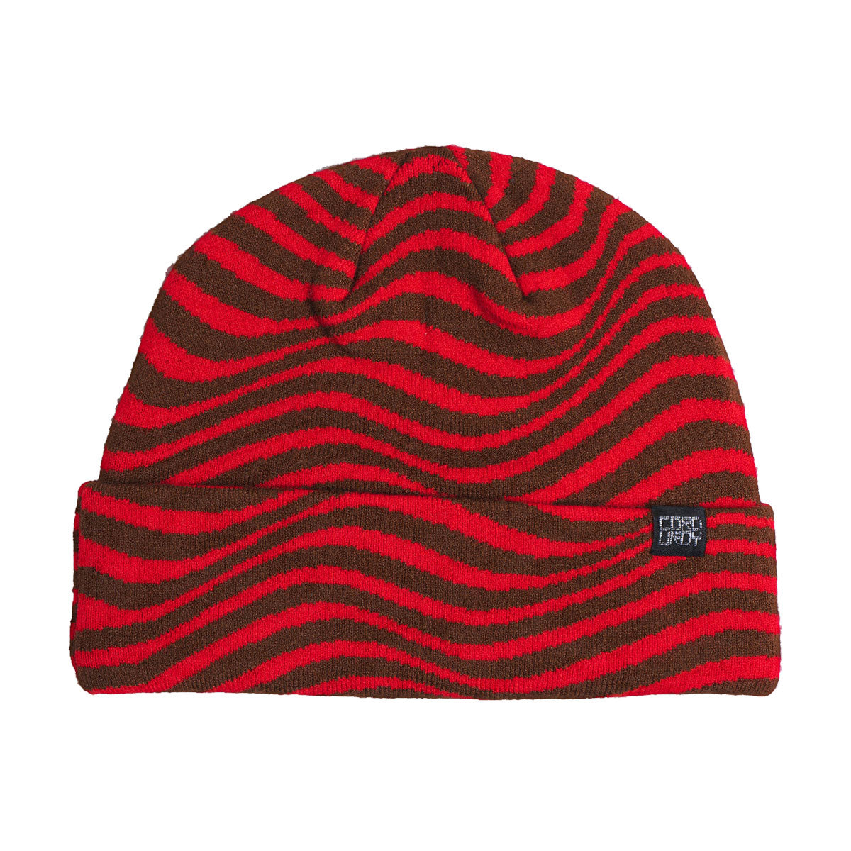 Corduroy Freakout Beanie - Lava