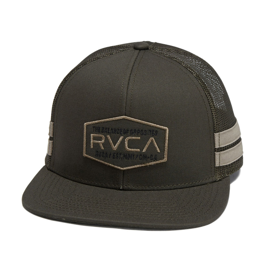 RVCA Band Shift Snapback Hat - Olive