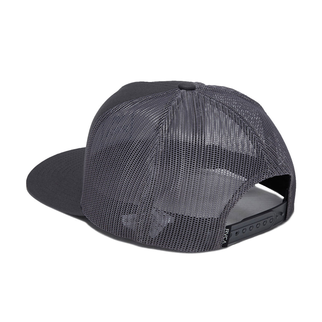 RVCA VA All The Way Trucker Hat - Black/Black