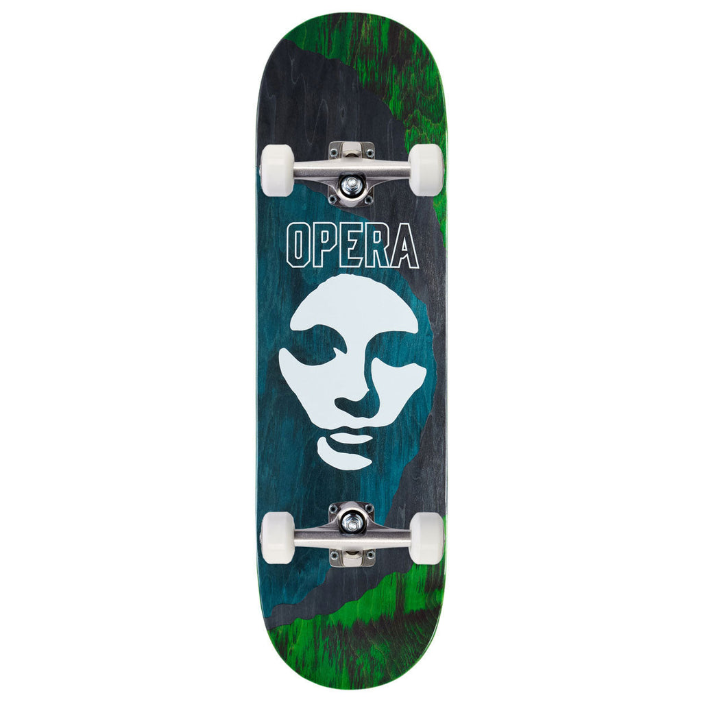 Opera Triple Torn Big Mask EX7 Skateboard Complete - 9.00"