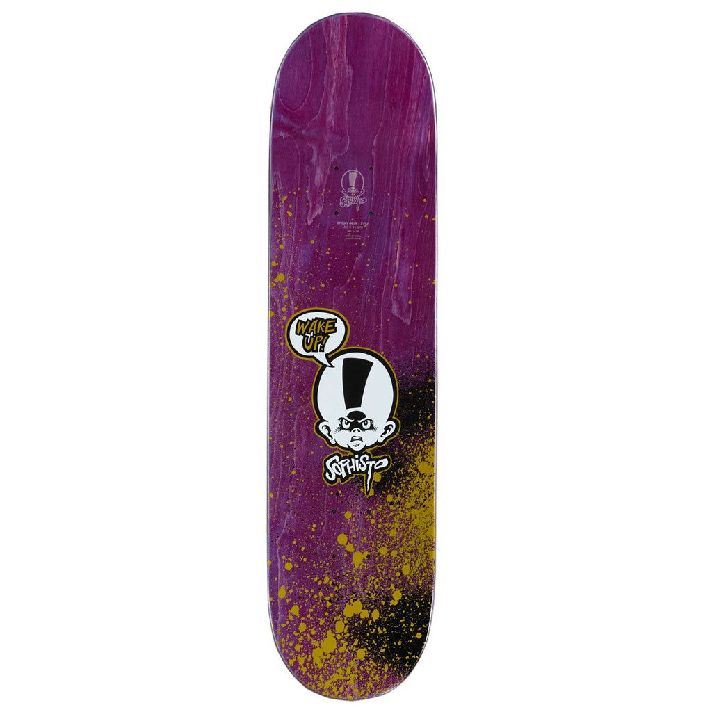 Zero Sophisto Head Logo EX7 Skateboard Deck - 8.00"