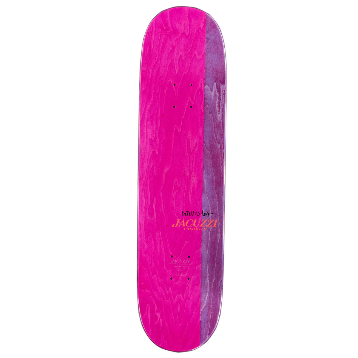 Jacuzzi Unlimited Nestor Judkins Balloon EX7 Skateboard Deck - 8.375"