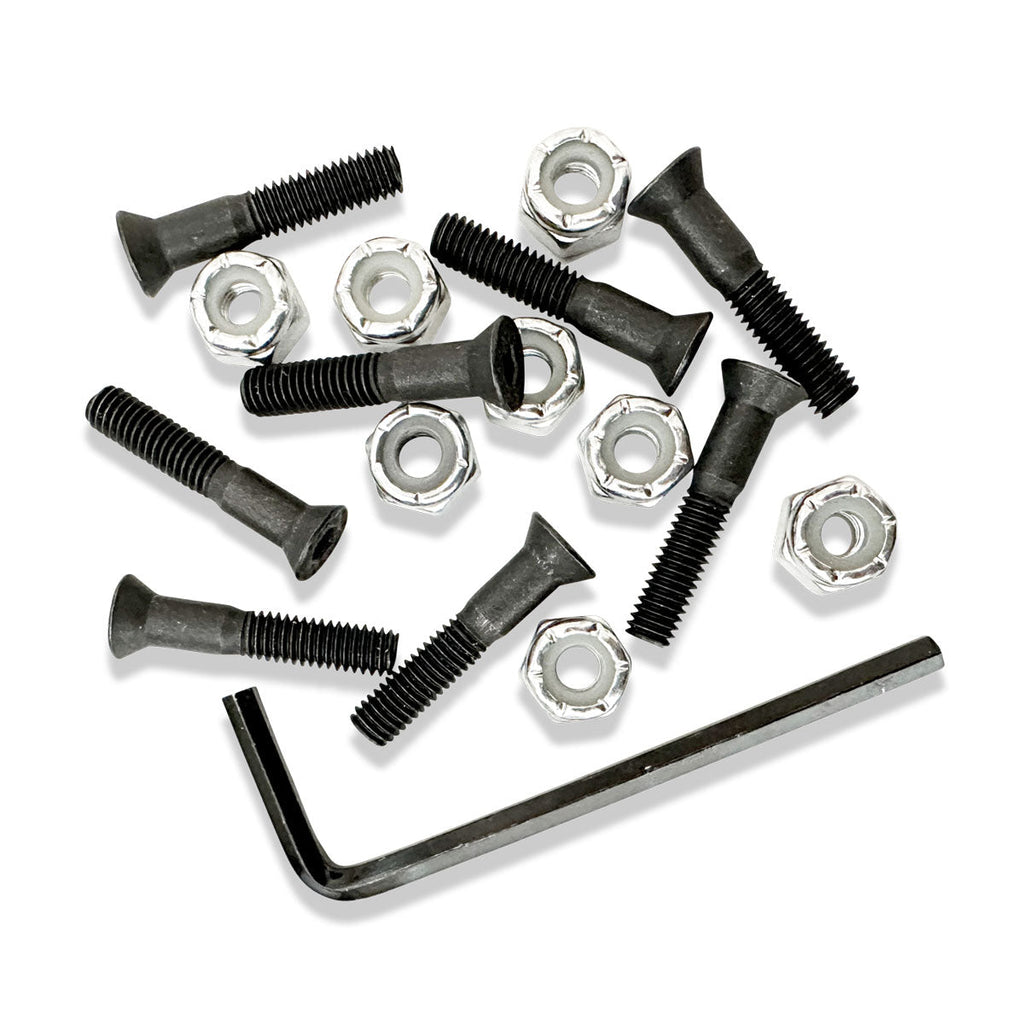 Slappy Allen Grip Tip Bolts Hardware - Black - 7/8"