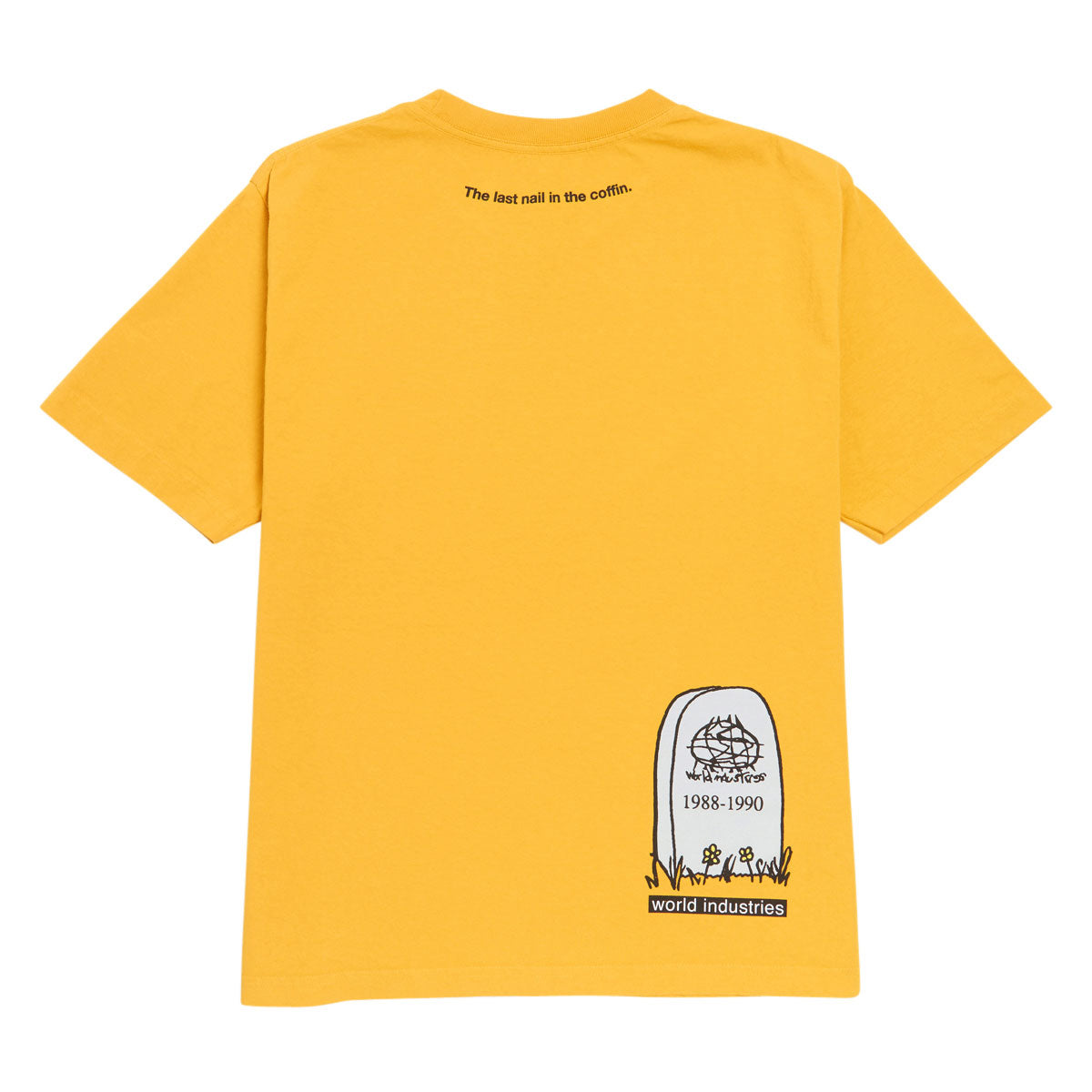 World Industries Skateboarding is Dead T-Shirt - Fools Gold