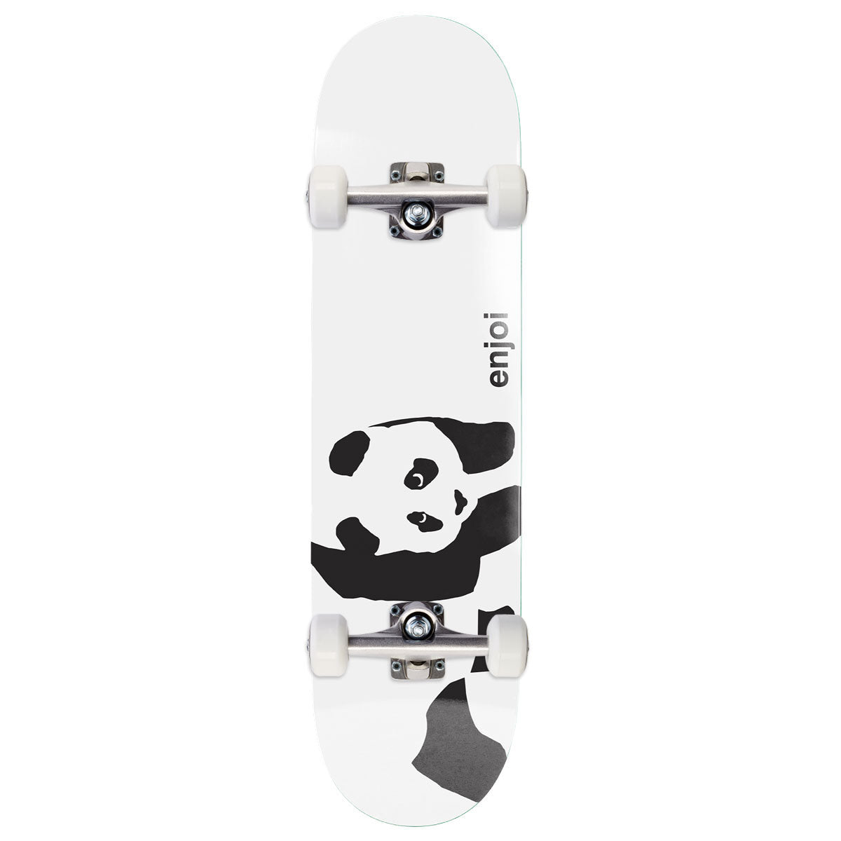 Enjoi Whitey Panda R7 Skateboard Complete - White - 8.50"