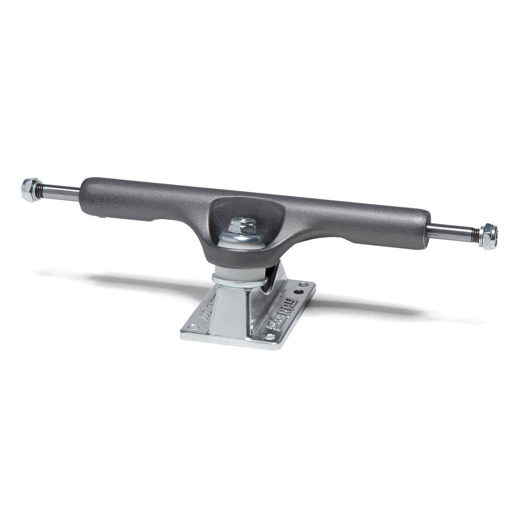 Slappy ST1 Hollow Lights Skateboard Trucks - Gunmetal/Polished - 10.00"