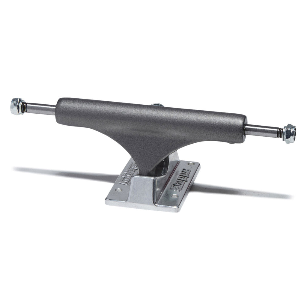 Slappy ST1 Hollow Lights Skateboard Trucks - Gunmetal/Polished - 8.00"