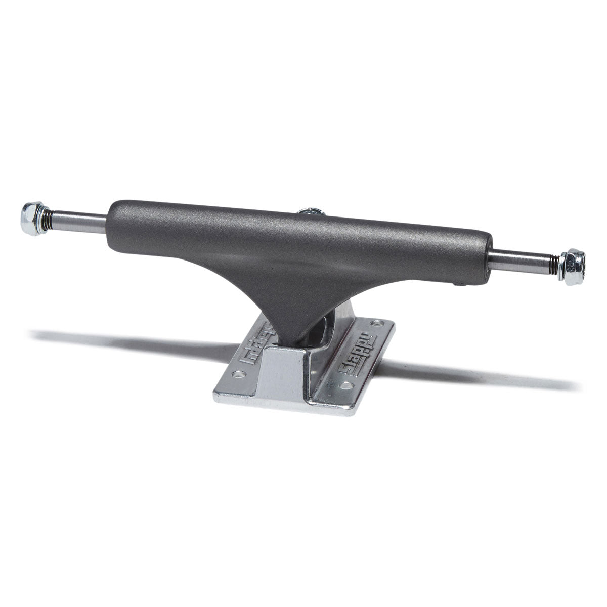Slappy ST1 Hollow Lights Skateboard Trucks - Gunmetal/Polished - 8.25"