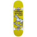 New Deal Useless Wooden Toys Popsicle Skateboard Complete - 8.25"
