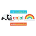 Enjoi Logo 5 Pack Of Stickers - Assorted