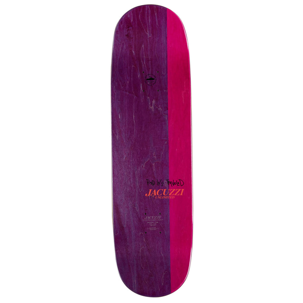 Jacuzzi Unlimited Jet Ski Cowboy Shovel Nose Full Shape EX7 Skateboard Deck - Yellow - 9.00"