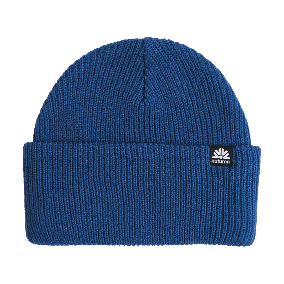 Autumn Simple Solid Beanie - Very Blue
