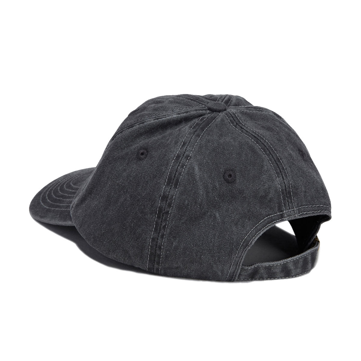 Autumn Six Panel Strapback Hat - Black 2026