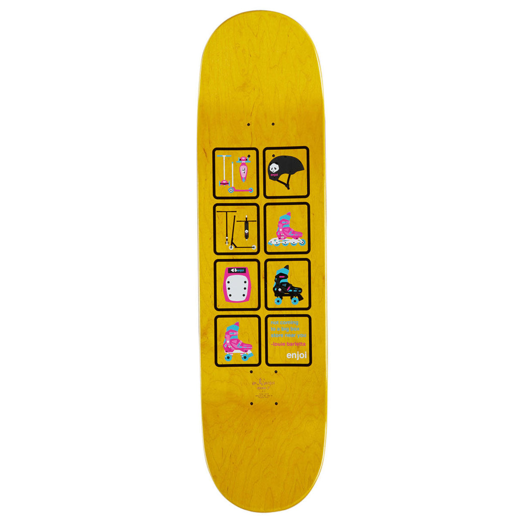 Enjoi Big Box Roller Blades R7 Skateboard Complete - Pink - 8.50"