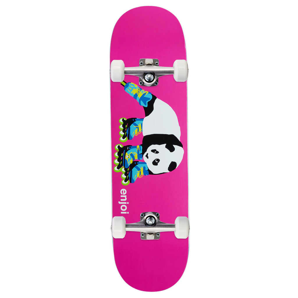 Enjoi Big Box Roller Blades R7 Skateboard Complete - Pink - 8.50"