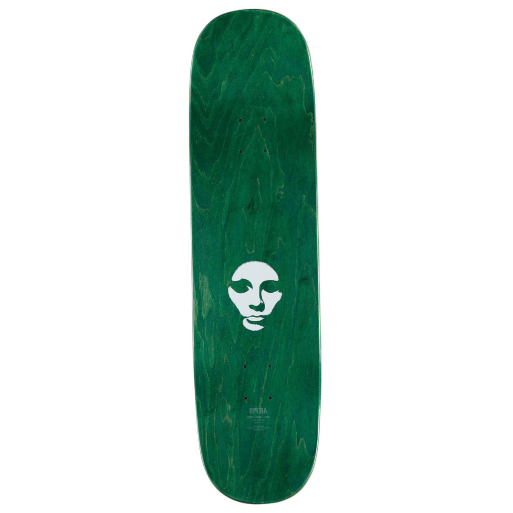 Opera Woolley Nightmare EX7 Skateboard Deck - Yellow - 8.50"