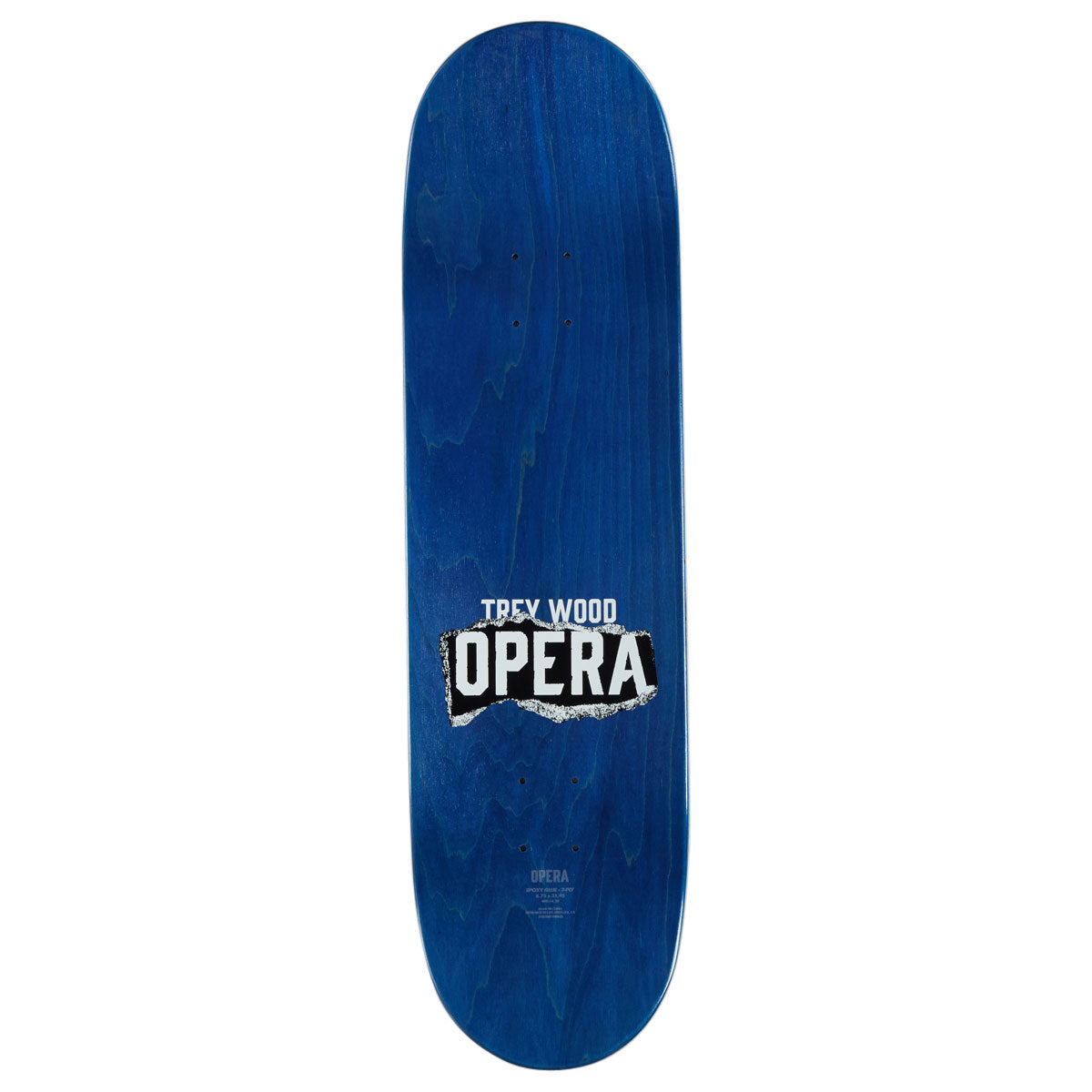 Opera Wood Spider EX7 Skateboard Complete - Black/Green - 8.75"