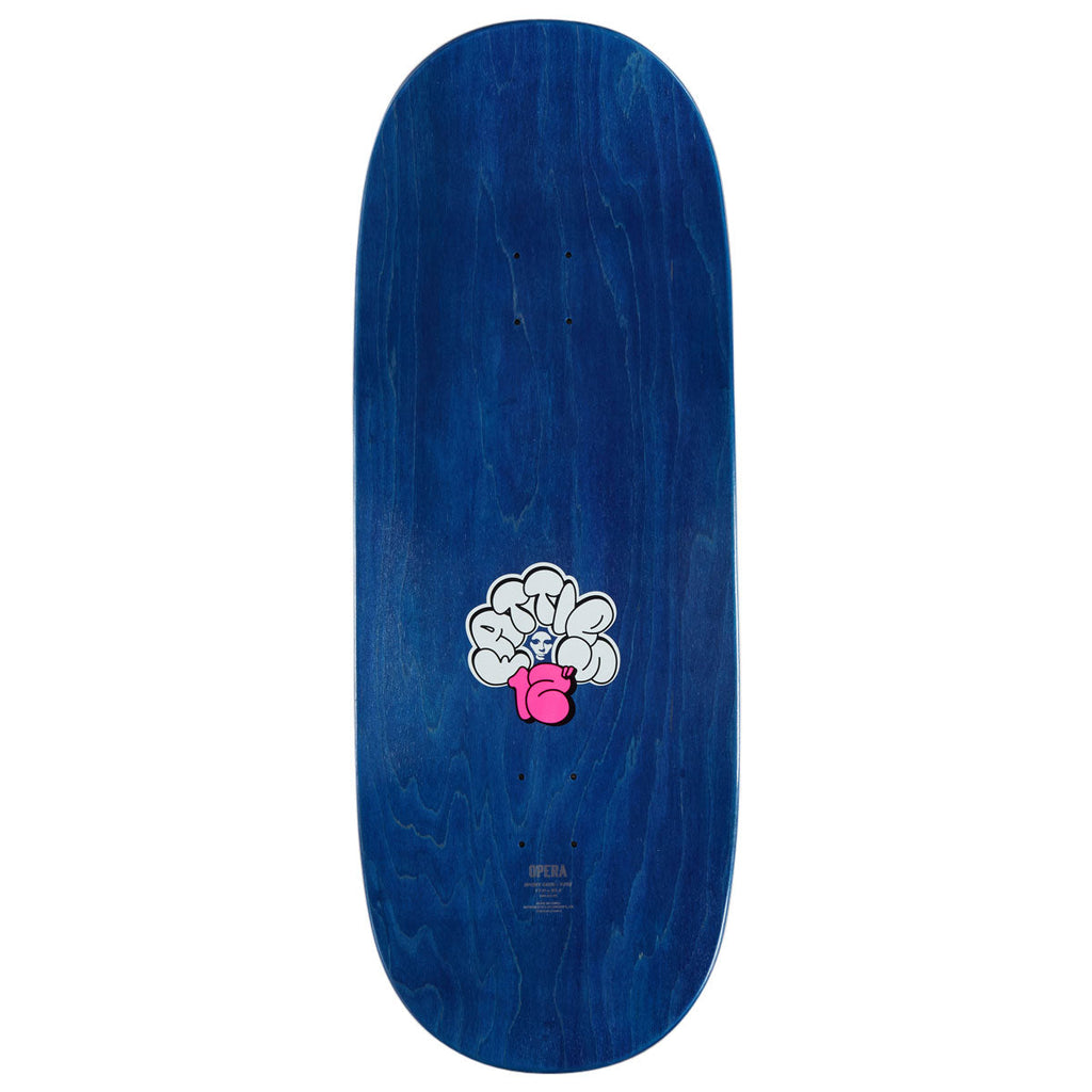 Opera Fatties RGB Mask EX7 Skateboard Complete - Blue/Purple - 12.00"