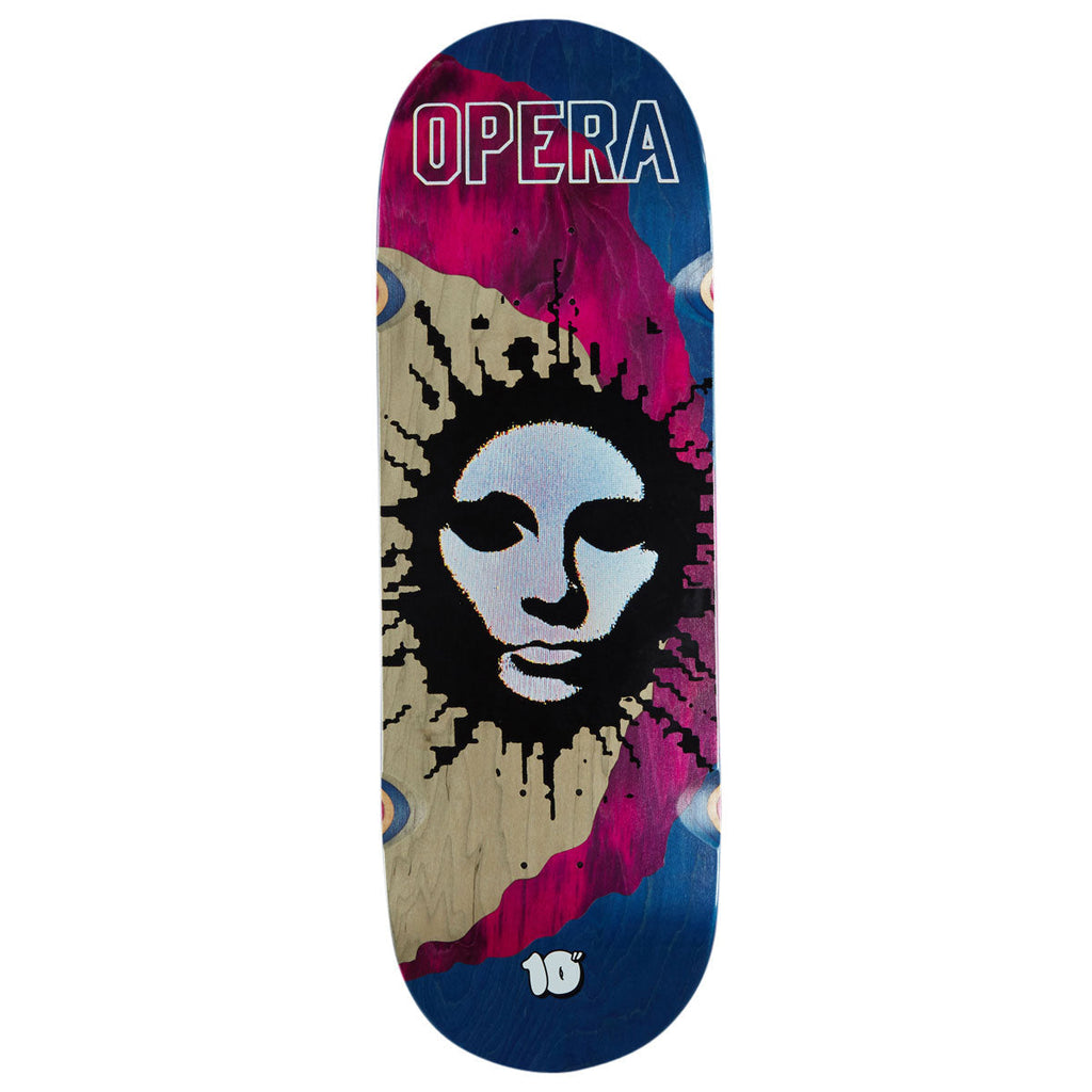 Opera Fatties RGB Mask EX7 Skateboard Deck - Purple/Blue - 10.00"