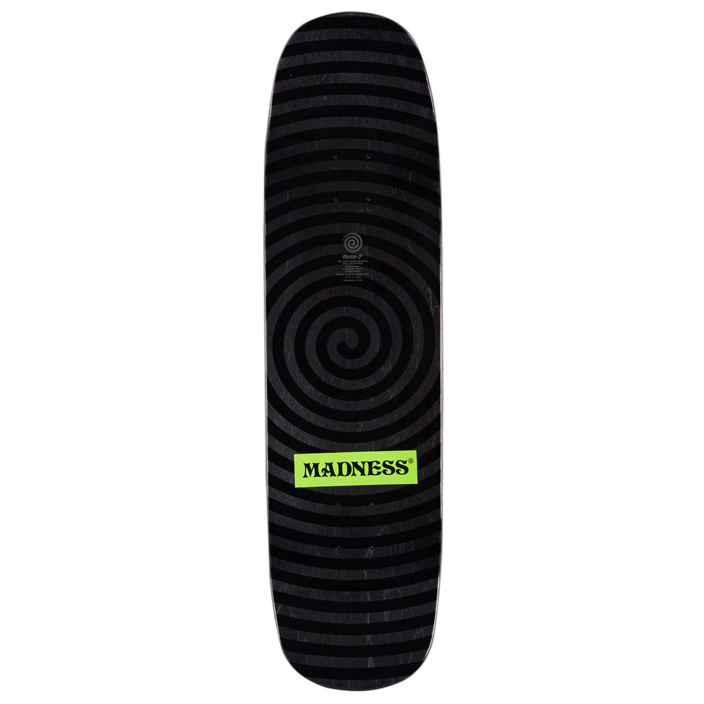 Madness Long Haul R7 Skateboard Complete - White - 8.75"