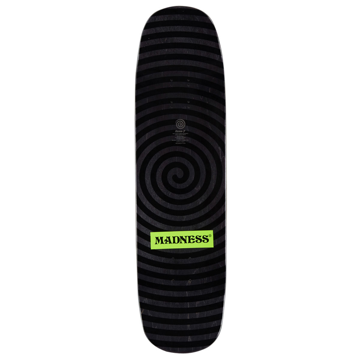 Madness Long Haul R7 Skateboard Complete - White - 8.75"