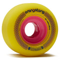 Orangatang Beefcake Freeride 86a Longboard Wheels - Yellow - 73mm
