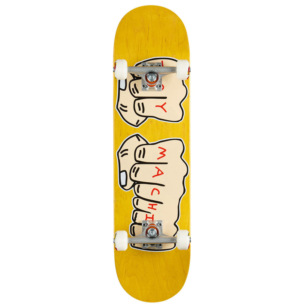 Toy Machine Fists Pre-Built Skateboard Complete - Assorted Stains - 8.00"