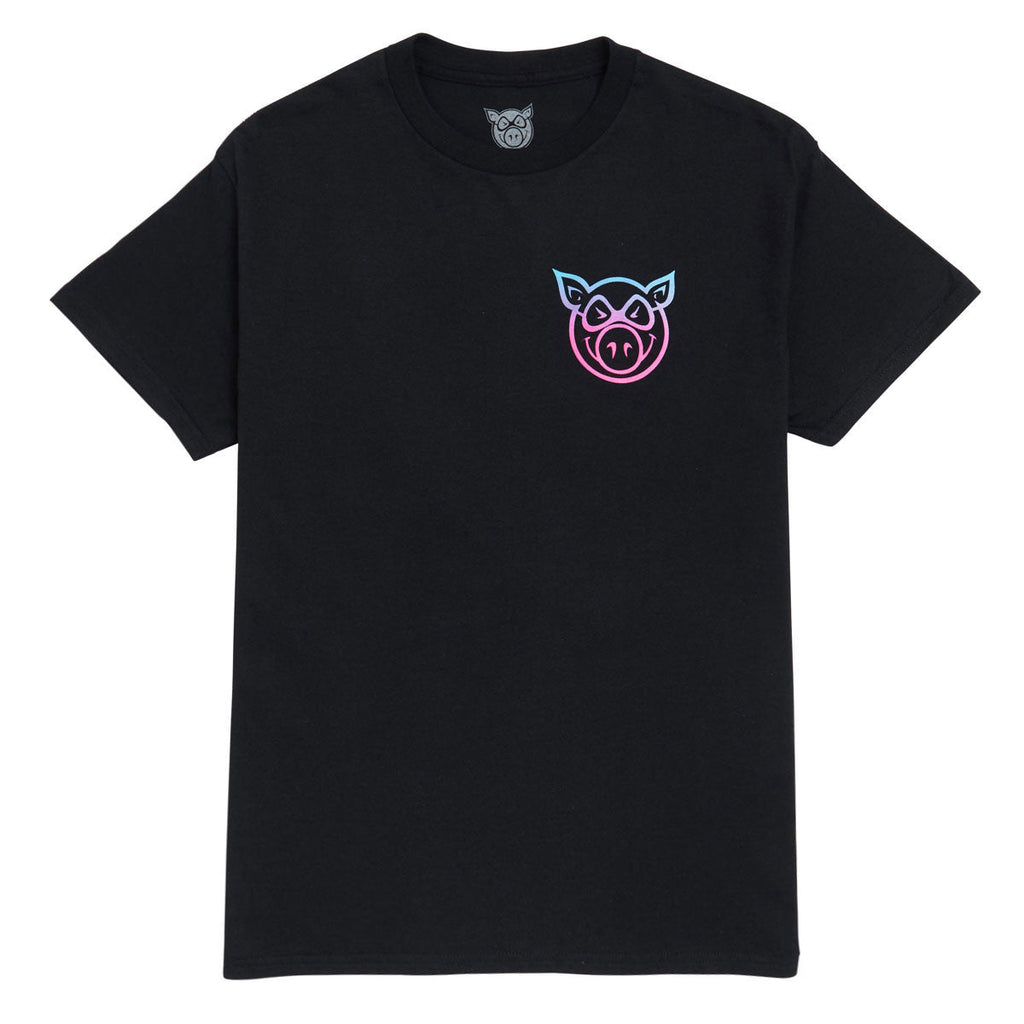 Pig Head Fade T-Shirt - Black