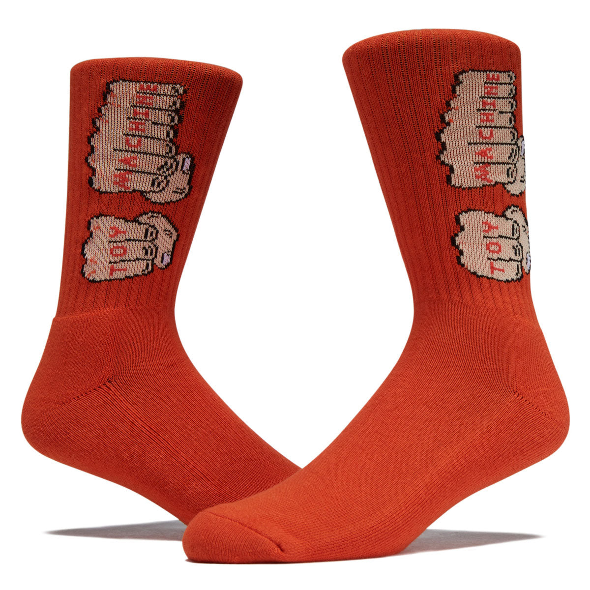Toy Machine Fists Socks - Orange