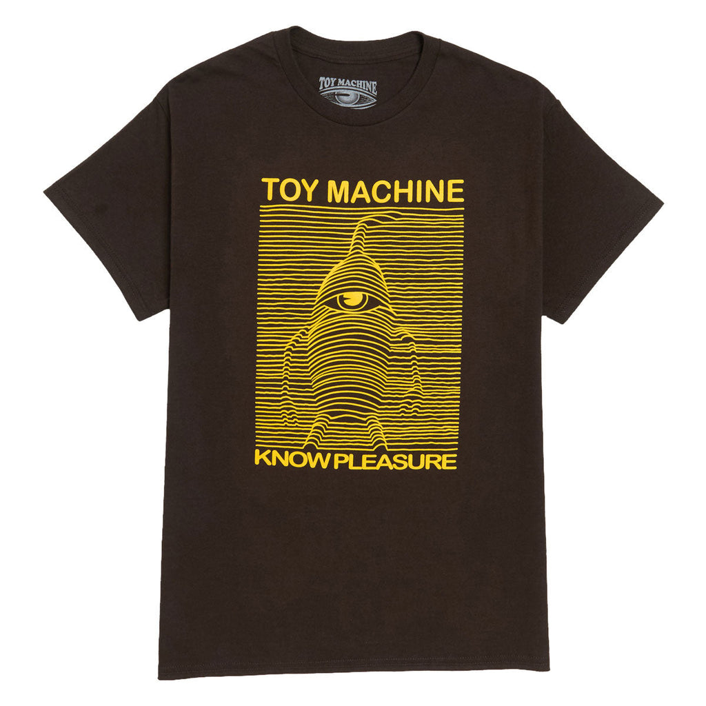 Toy Machine Toy Division T-Shirt - Brown