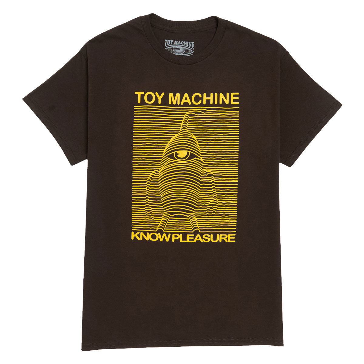 Toy Machine Toy Division T-Shirt - Brown