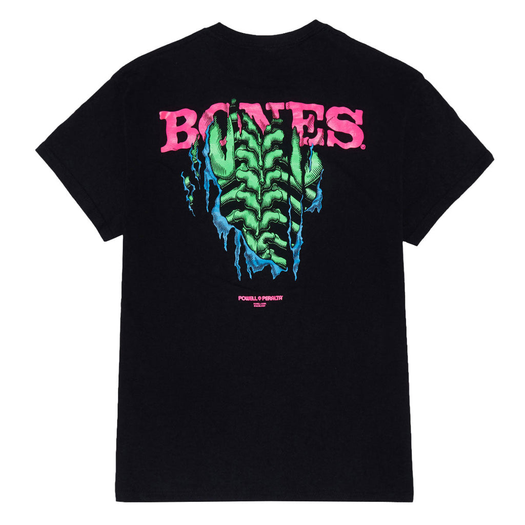 Powell-Peralta Shred T-Shirt - Blacklight/Black