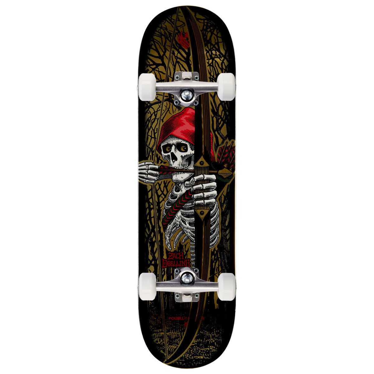 Powell-Peralta Flight Zach Doelling Archer Skateboard Complete - 8.30"