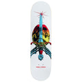 Powell-Peralta Ray Rodriguez Skull & Sword Skateboard Deck - Yellow Fade/White - 8.25"