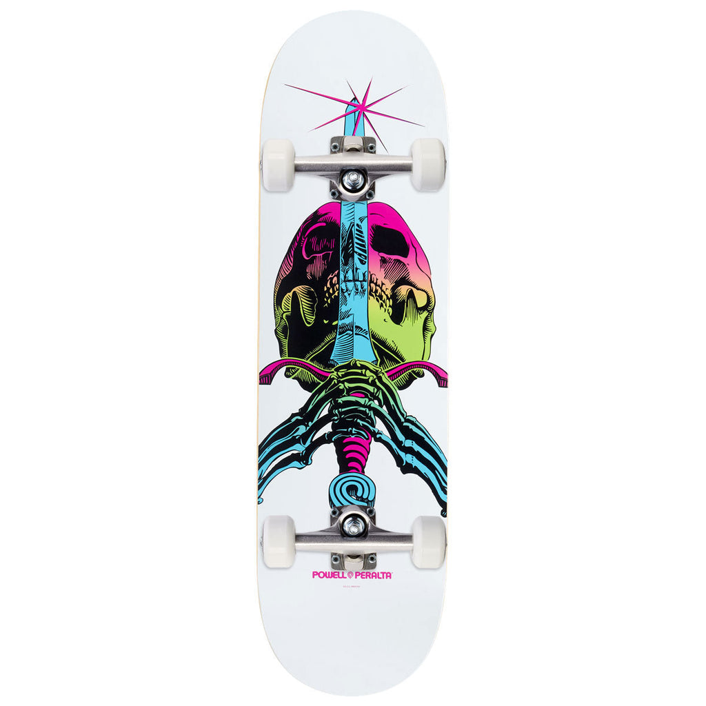 Powell-Peralta Ray Rodriguez Skull & Sword Skateboard Complete - Lime Fade/White - 9.00"