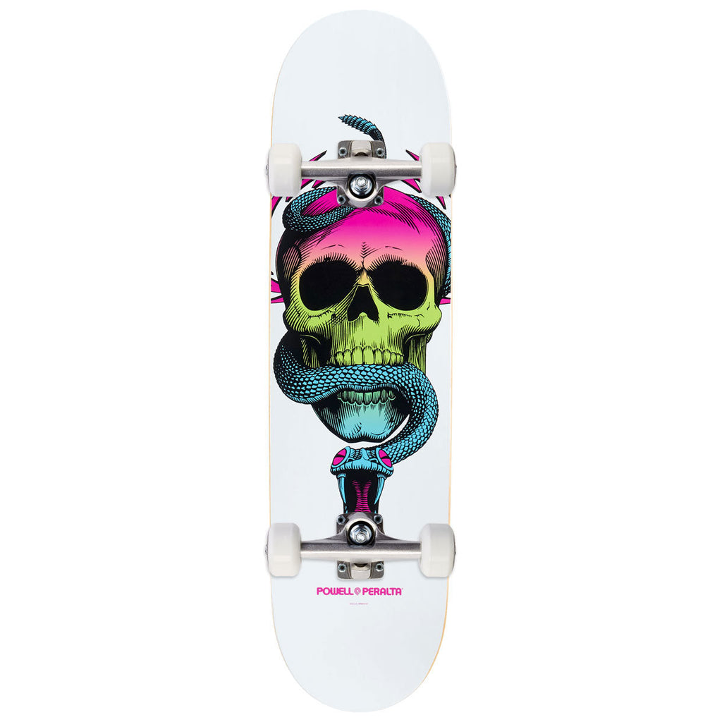 Powell-Peralta Mike McGill Skull & Snake Skateboard Complete - Lime Fade/White - 8.00"