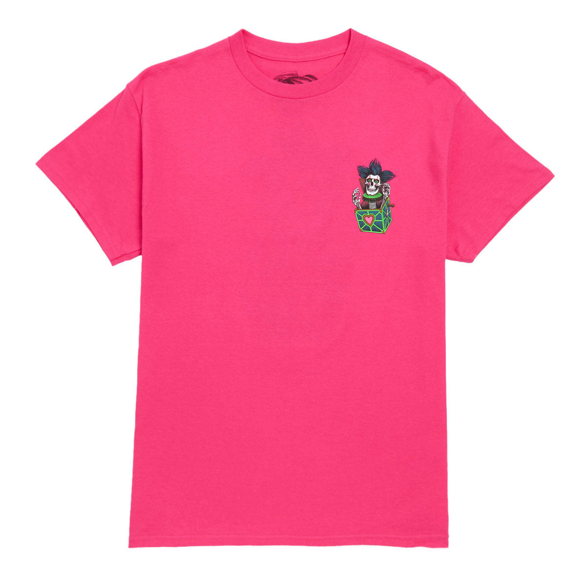 Powell-Peralta Chris Hiett Skull T-Shirt - Heliconia