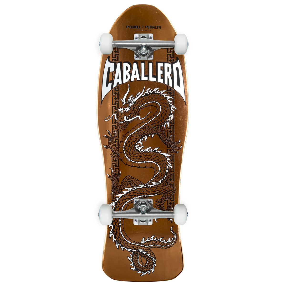 Powell-Peralta Steve Caballero Chinese Dragon 24 Skateboard Complete - Copper Foil - 10.00"
