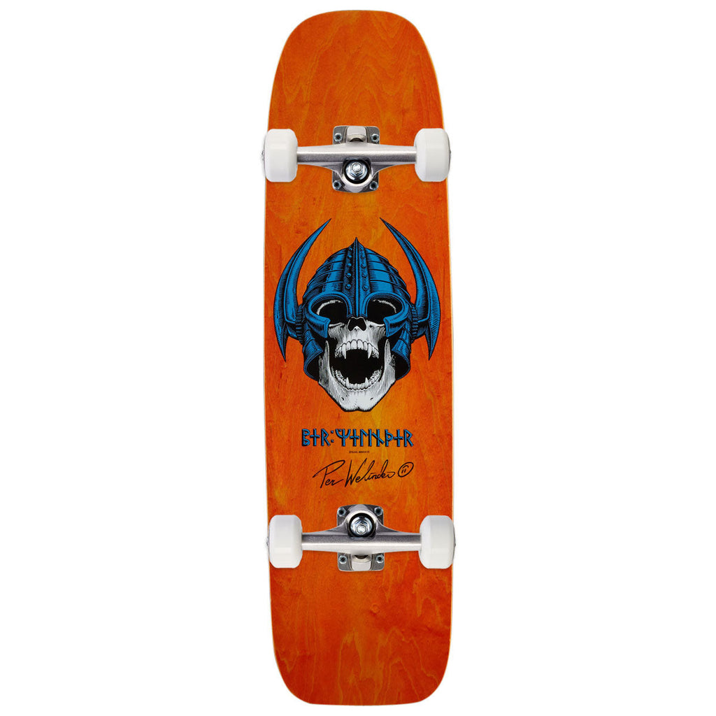 Powell-Peralta Per Welinder OG Freestyle 10 Skateboard Complete - Orange Stain - 7.25"