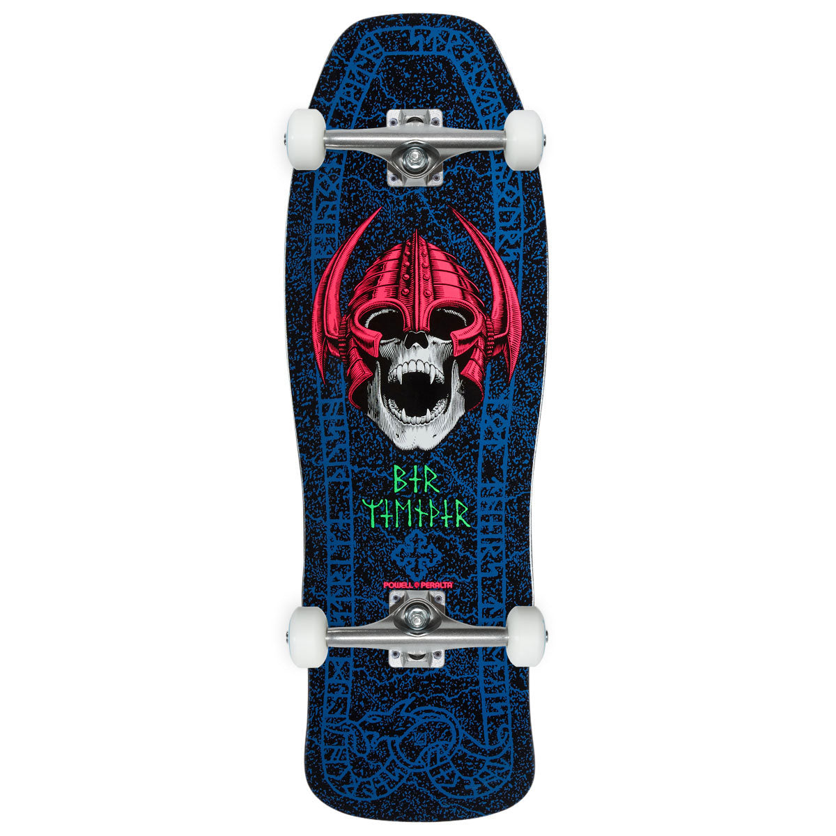 Powell-Peralta Per Welinder Nordic Skull 13 Skateboard Complete - Blacklight - 9.625"