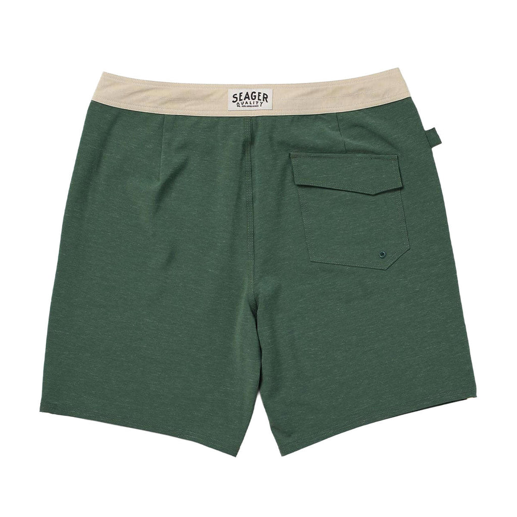 Seager Azteca Boardshorts - Spruce Green