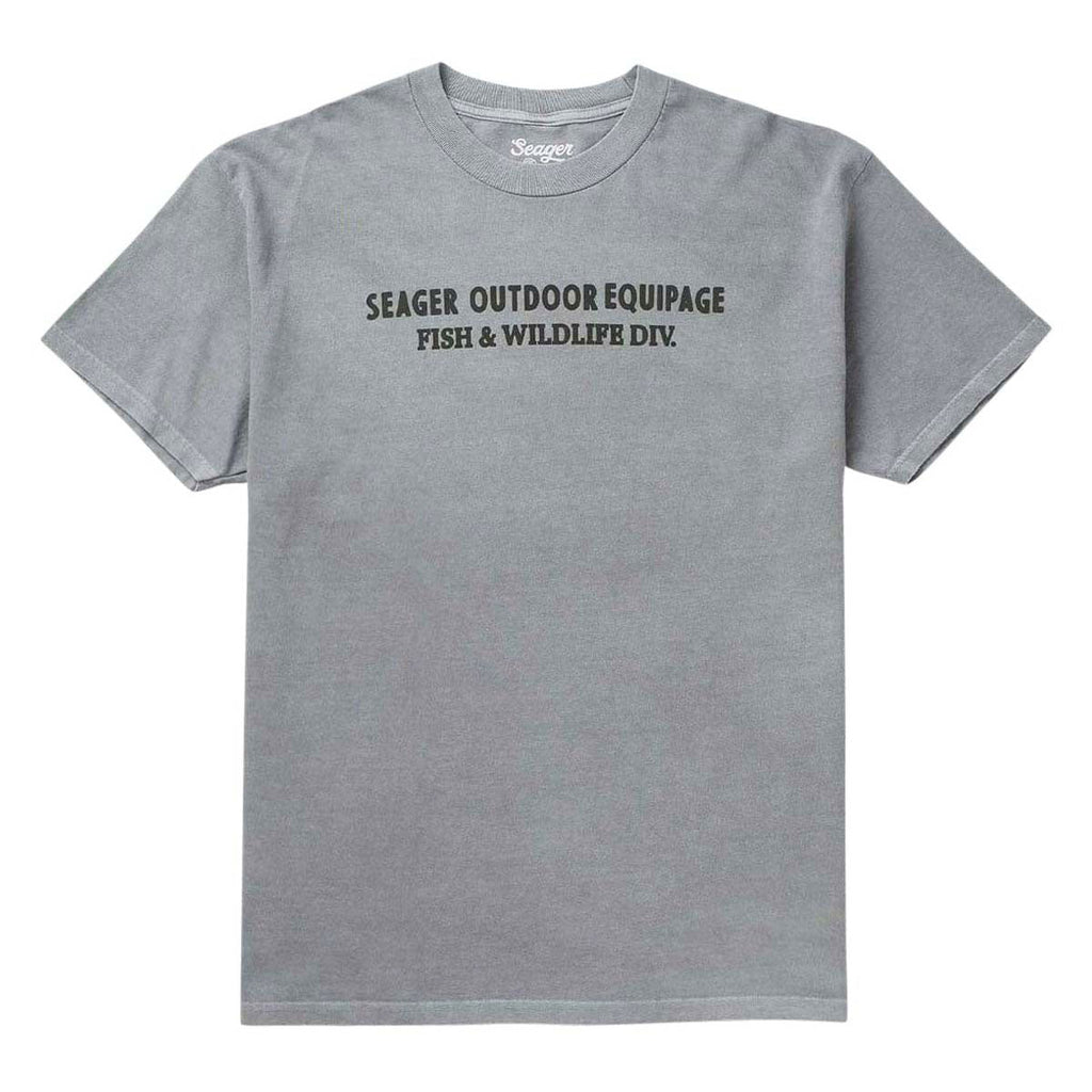 Seager Premium F&W Division T-Shirt - Pigment Grey