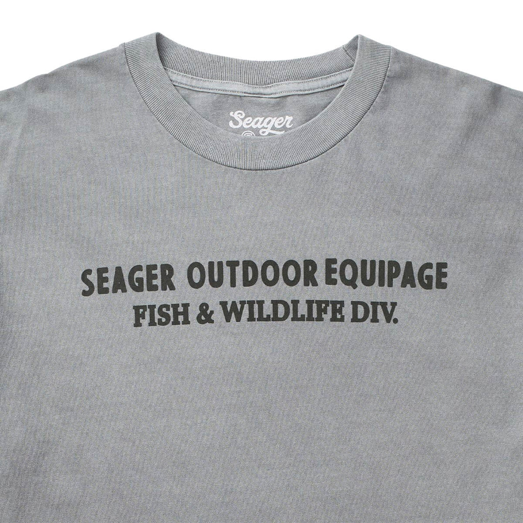 Seager Premium F&W Division T-Shirt - Pigment Grey