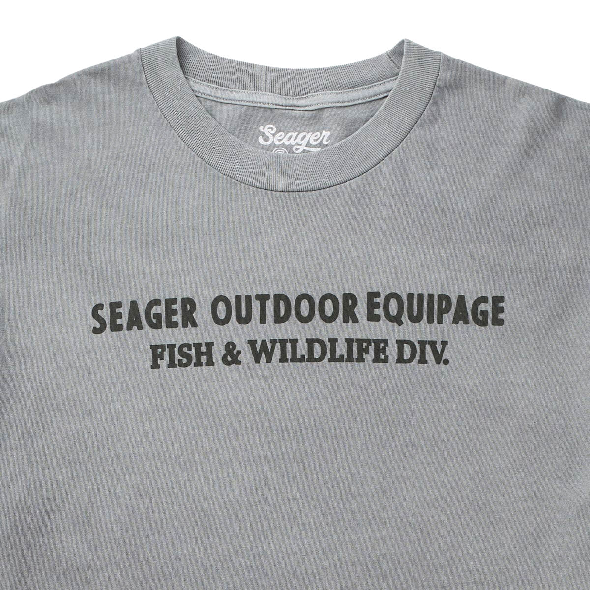 Seager Premium F&W Division T-Shirt - Pigment Grey