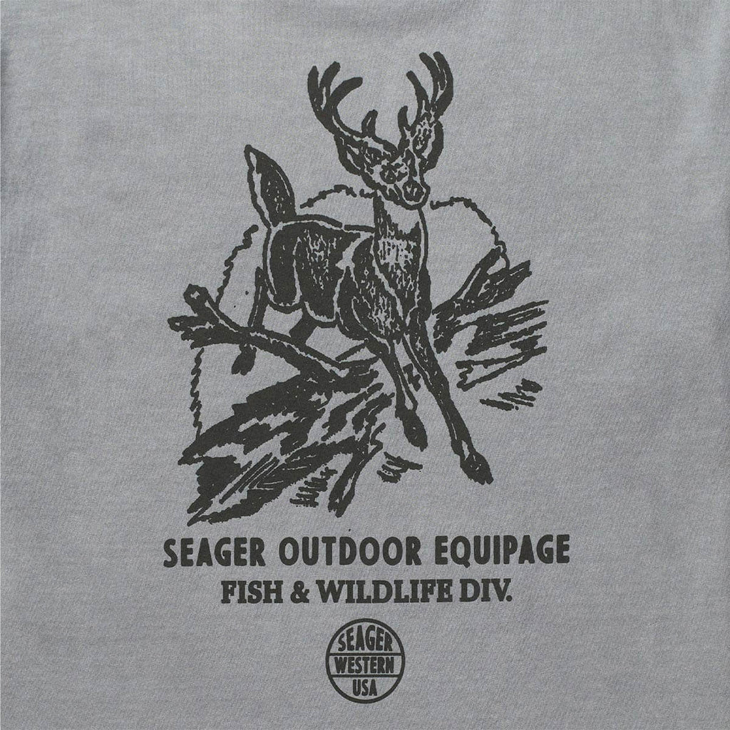 Seager Premium F&W Division T-Shirt - Pigment Grey